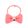 Bow with Rose Gold Pyramid Stud | More Colors Available - Knotty