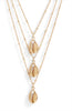 Triple Strand Shell Necklace - Knotty
