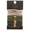 Luxe Hair Pony 12-Pack | Earth Metallics