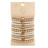 Luxe Hair Pony 12-Pack | Blonde Metallics
