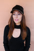 Fur + Mesh Baseball Cap