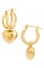 Heart Drop Earrings