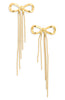 Bow Drop Earrings