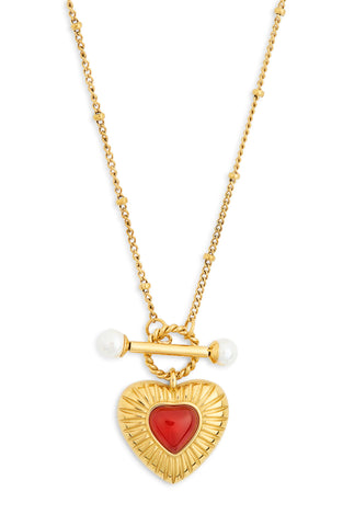 Heart Bar Necklace