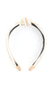Knotted Embellished Headband | Ivory
