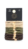 Luxe Hair Pony 12-Pack | Earth Metallics