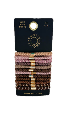 Luxe Hair Pony 12-Pack | Ballet