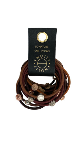 Signature Pony Set of 20 | Chocolate