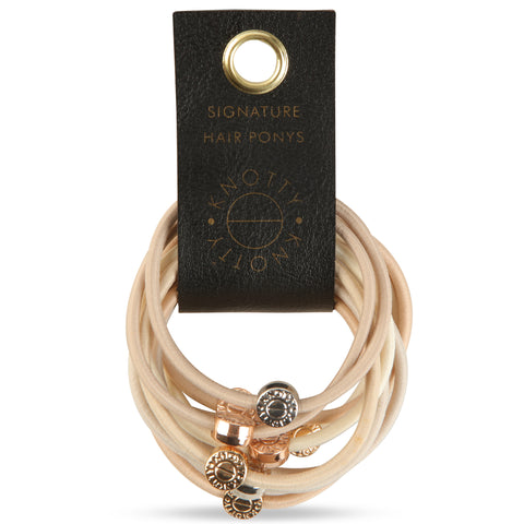 Signature Pony Set of 10 | Sand