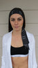 Sport Headtie - Black/Pearl Gray Sweat Repeat