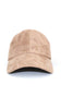 Ultra Suede Baseball Cap - Nude