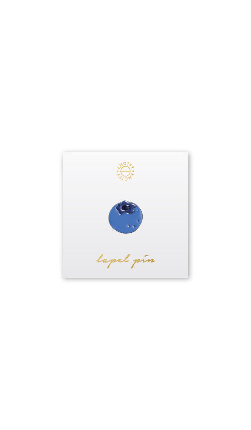 Blueberry Lapel Pin - Knotty