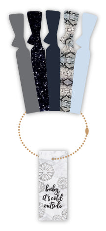 Baby it's Cold Outside | Seasonal Hair Tie Collection