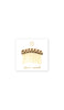Classic Chain Hair Comb | Gold - Knotty