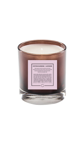Soy Candle | Cotton Blossom + Lavender