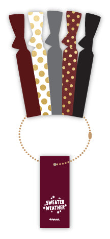 Sweater Weather | Seasonal Hair Tie Collection