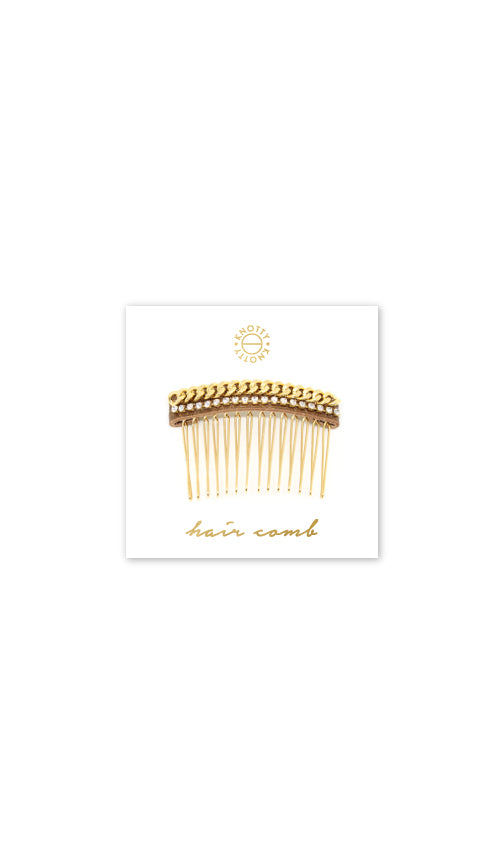 Huxton Hair Comb | Gold - Knotty