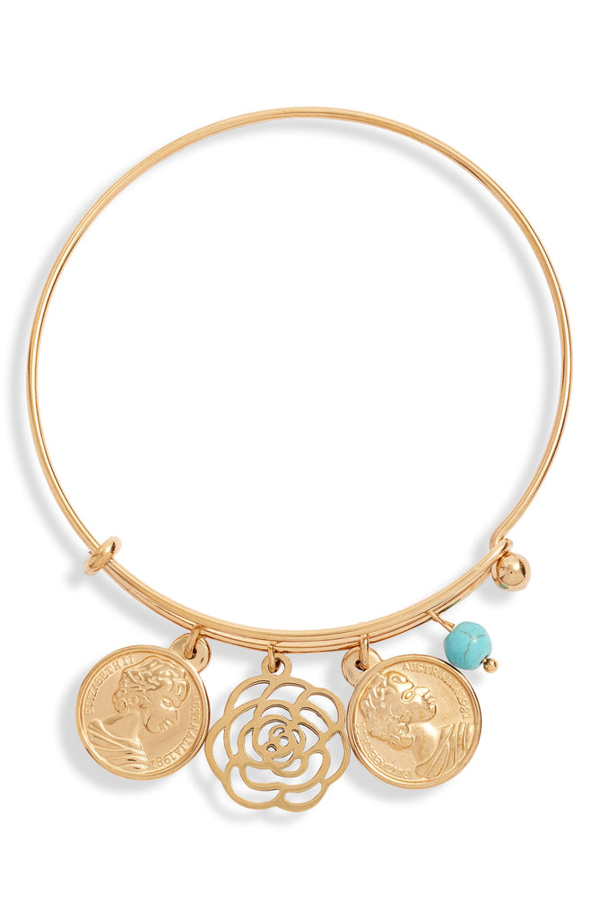 Multi Charm Bangle | More Colors Available - Knotty