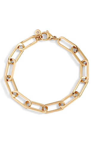 Oblong Chain Link Bracelet