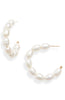 Freshwater Pearl Hoops | More Colors Available - Knotty