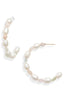 Freshwater Pearl Hoops | More Colors Available - Knotty
