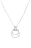 Crystal Open Pendant Necklace | More Colors Available - Knotty