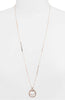 Crystal Open Pendant Necklace | More Colors Available - Knotty