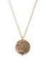 Medallion Coin Charm Necklace - Knotty