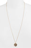 Medallion Coin Charm Necklace - Knotty