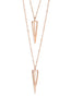 Double Strand Point Necklace - Knotty