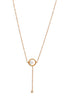 Pearl Drop Necklace - Knotty