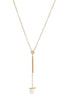 Pearl Bar Drop Necklace - Knotty