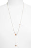 Triangle Y-Drop Necklace - Knotty