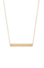 Classic Bar Necklace | More Colors Available - Knotty