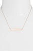 Classic Bar Necklace | More Colors Available - Knotty