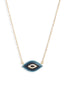 Pave Evil Eye Necklace - Knotty