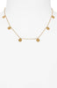 Delicate Coin Choker Necklace - Knotty