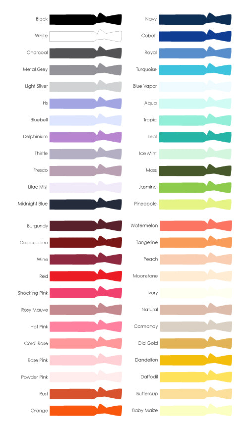 Custom Classic Knotted Hair Ties 20-Pack | Choose your own colors! - Knotty