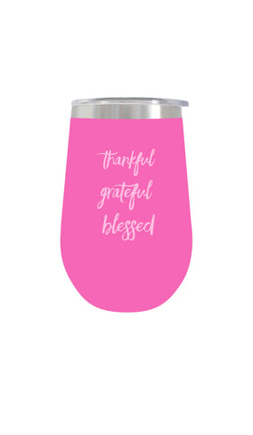 Wine Tumbler | Pink