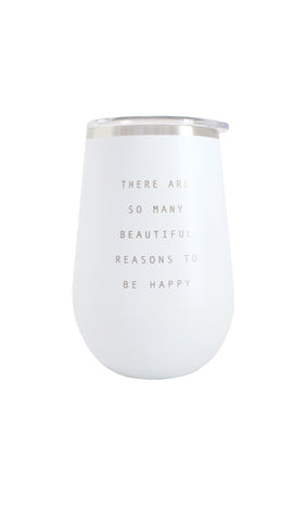 Wine Tumbler | White