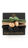 Wrap-Around Ponies | Army/Metallic Gold/Black - Knotty