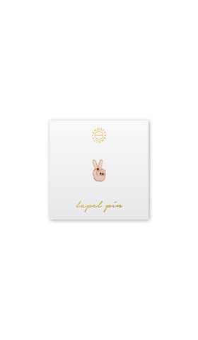 Peace Hand Lapel Pin