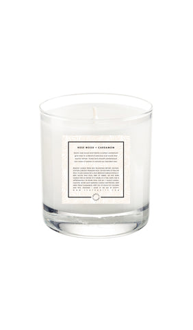 Soy Candle | Rose Wood + Cardamom