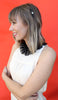 Tessa Hair Comb | Black Silk Stone/Rhodium - Knotty