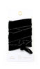 Velvet Convertible Wrap Headband | Black - Knotty